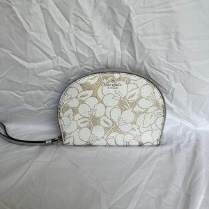 Kate Spade Half Moon Wristlet Larchmont Avenue Breezy Floral